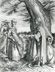 Die Wahrsagerin, ca. 1608